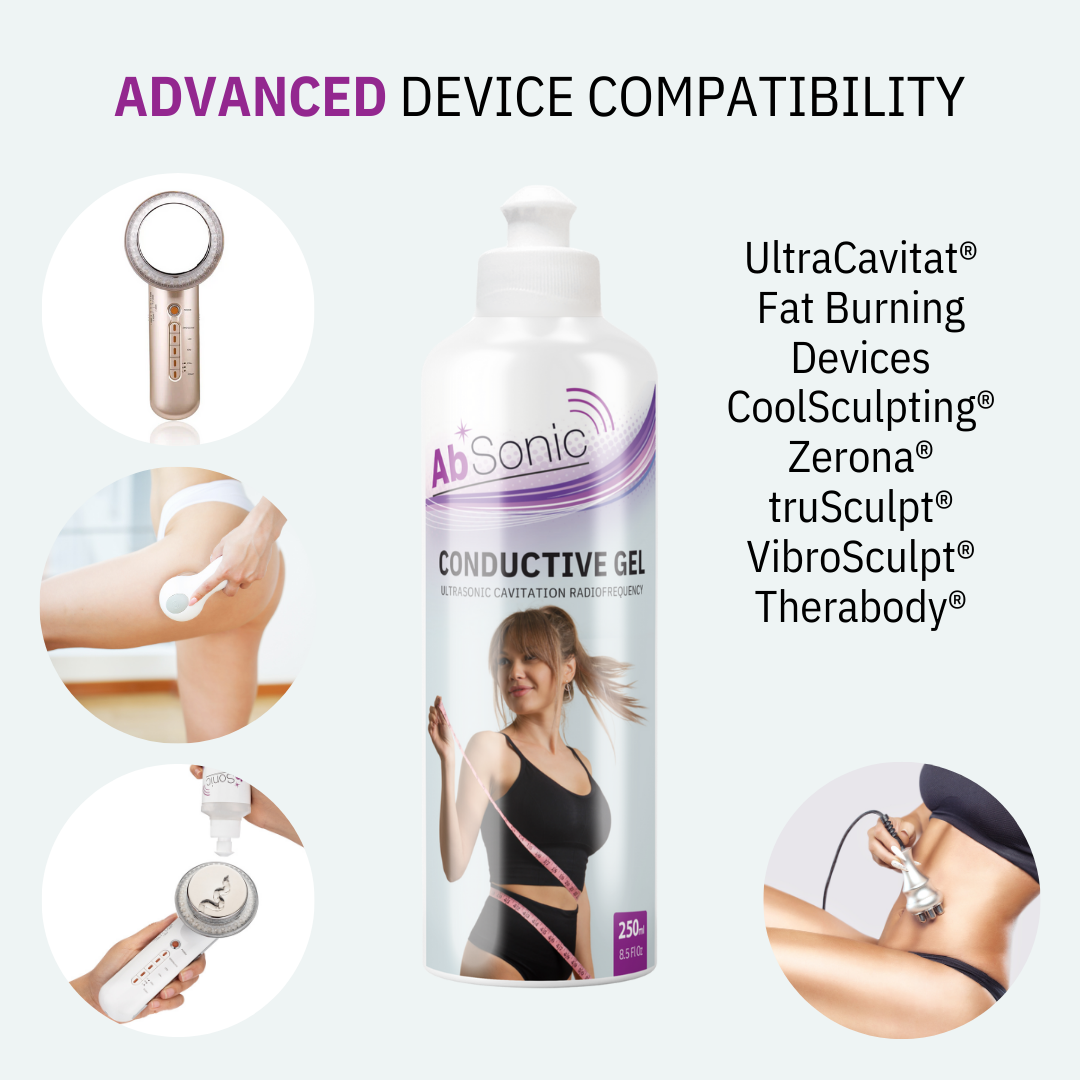 Absonic Conductive Gel for Cavitation - 2-Pack