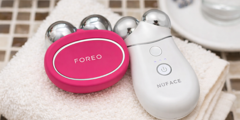 Foreo Bear 2 vs. NuFace Trinity+: Which Device Needs More Glide (and What Gel to Use with Both)