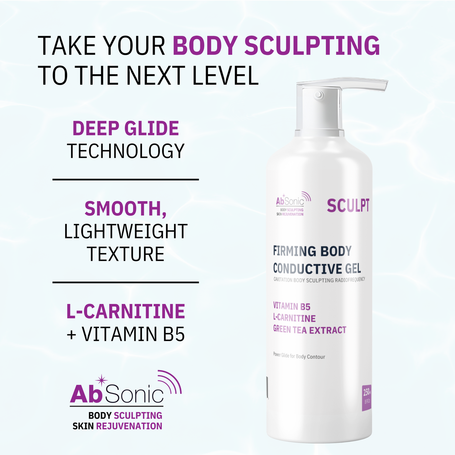 Sculpt Firming Cavitation Conductive Gel