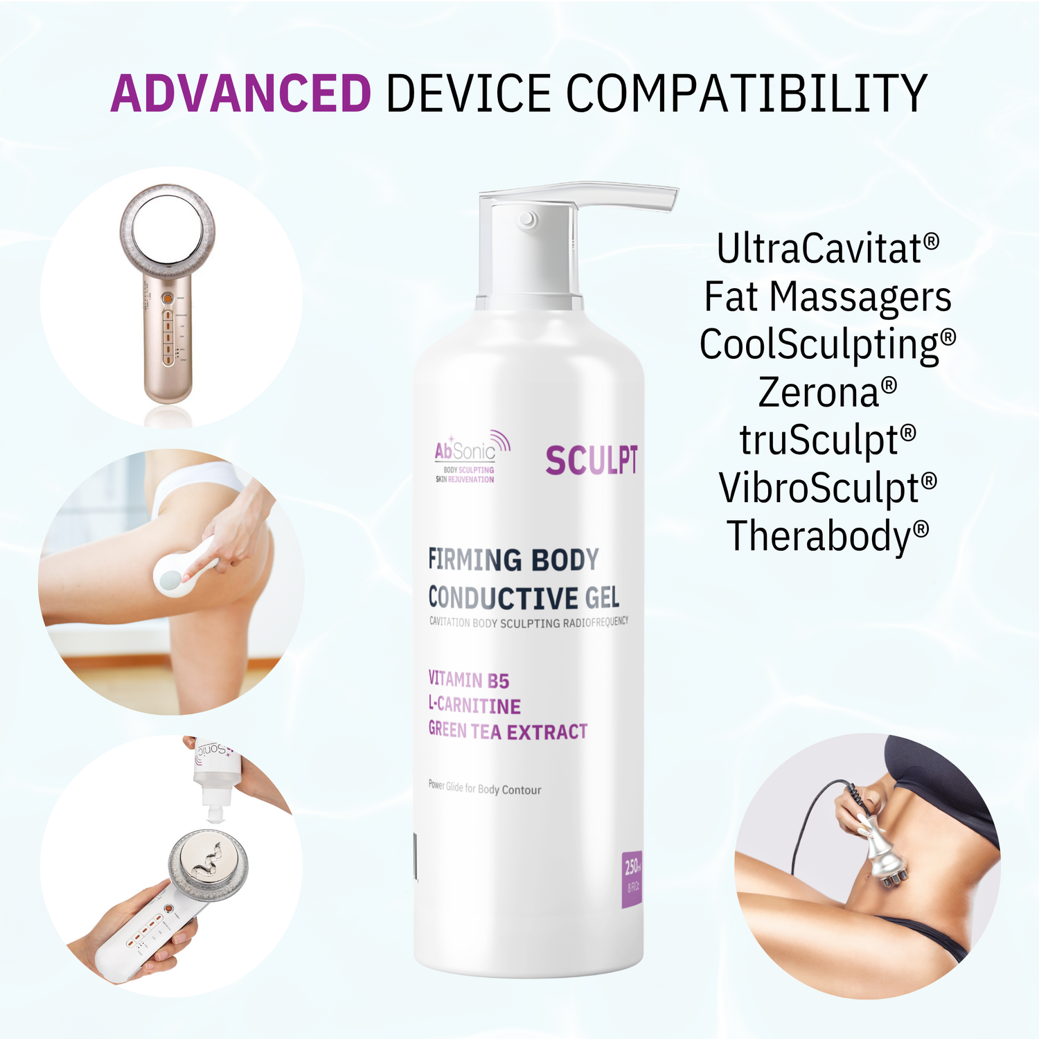 Sculpt Firming Cavitation Conductive Gel
