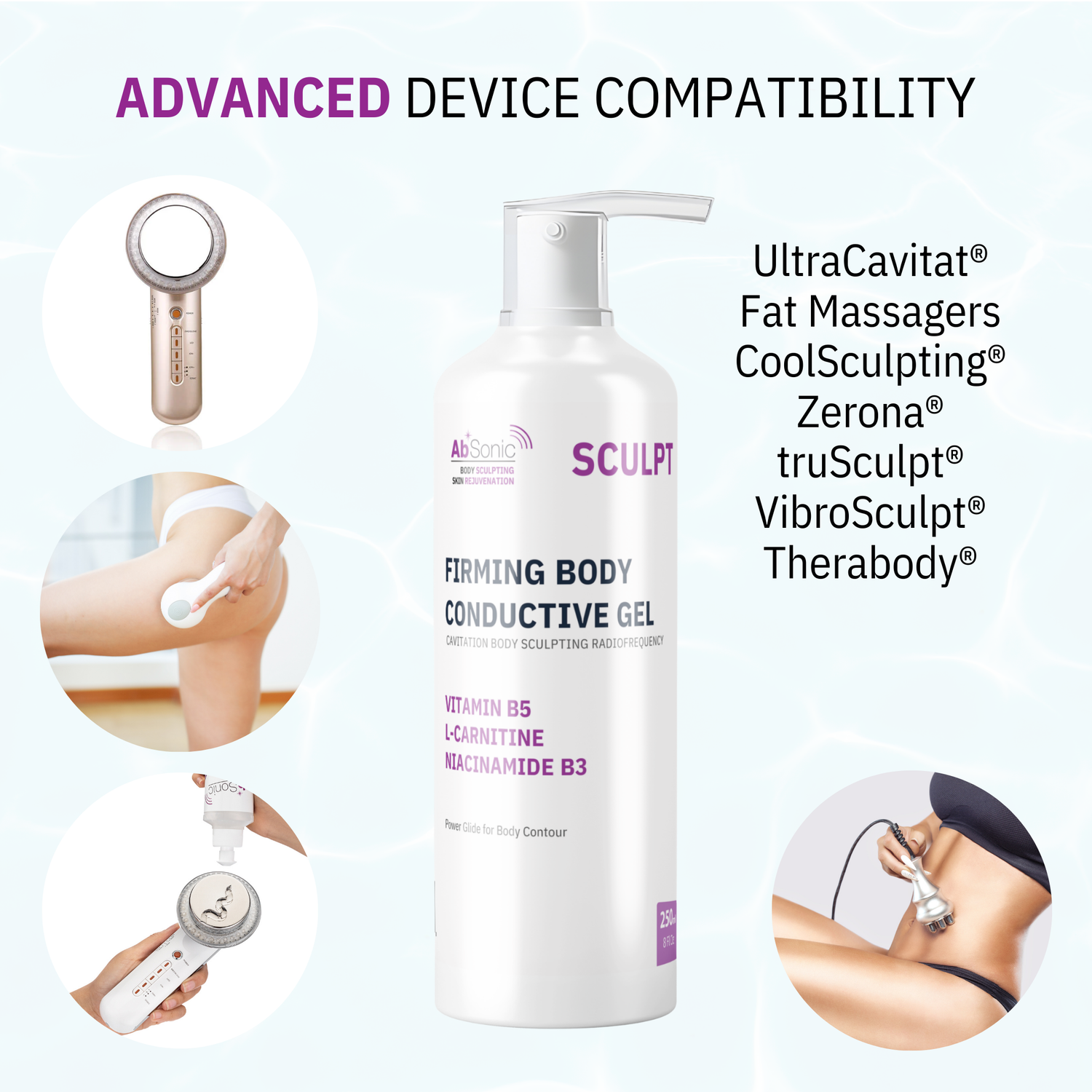 Sculpt Firming Cavitation Conductive Gel