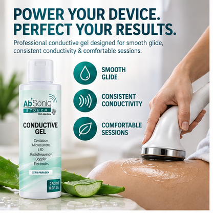 Absonic Touch - Conductive Gel with Aloe Vera - 8.5 oz - 2-Pack
